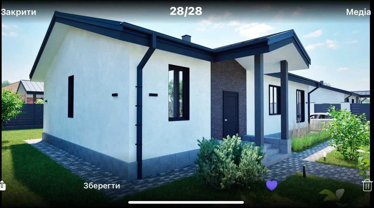 Продам окремий одноповерховий будинок на 6 сотках, Бровари.