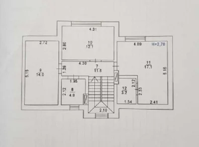 Продам будинок (дуплекс) 125 кв.м., введений в експлуатацію,
