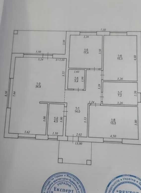 Продаж одноповерхового будинку в оточені вікових сосен: 120к