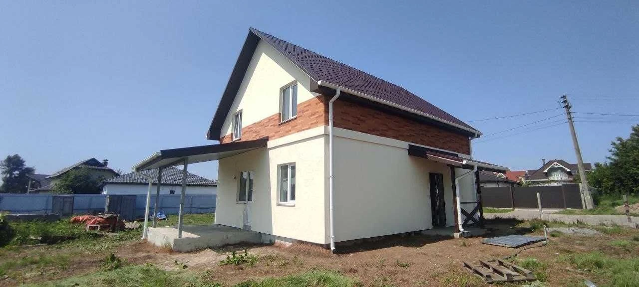 Новий 2-поверховий будинок 124 м² з власною ділянкою 6 соток