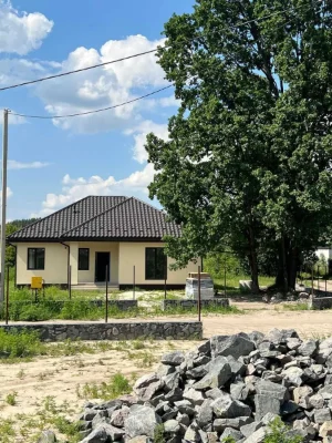 Продам цегляний дім біля лісу і озера 120кв.м+0,10га. Газ,17