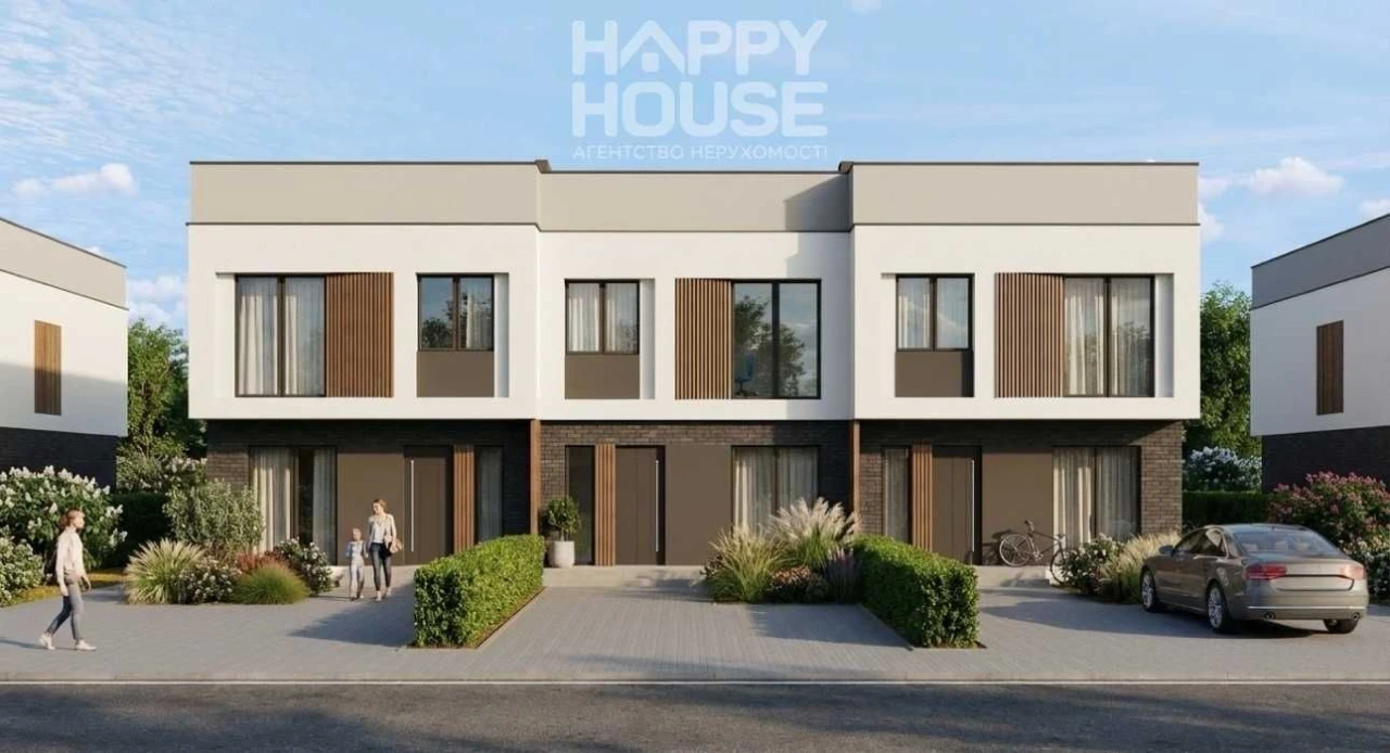 Таунхаус 140 кв.м в преміальному ЖК HAPPY HOUSE, центр Вишго