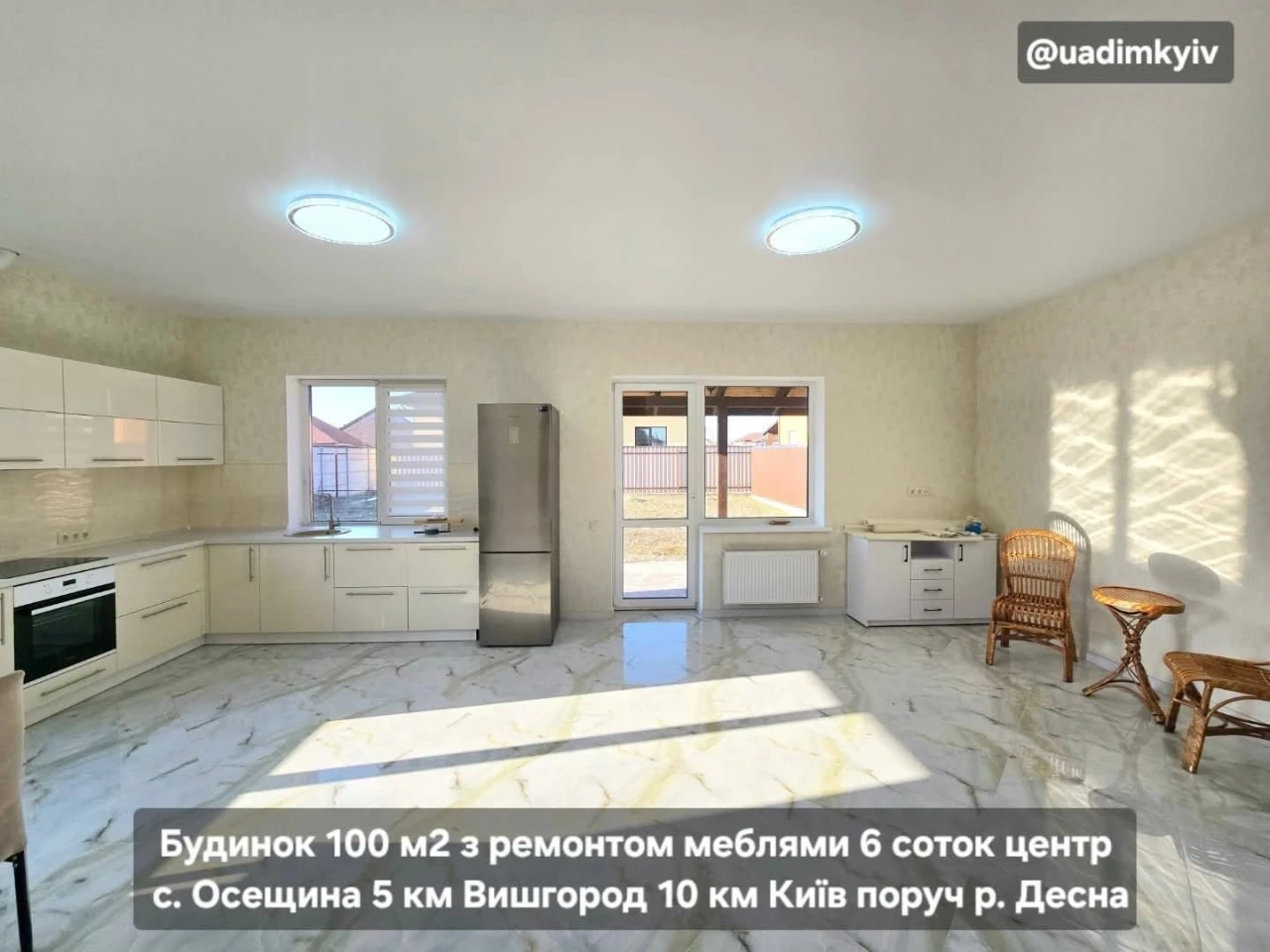 Будинок 100 м2 з ремонтом меблями с. Осещина 5 км Вишгород 1