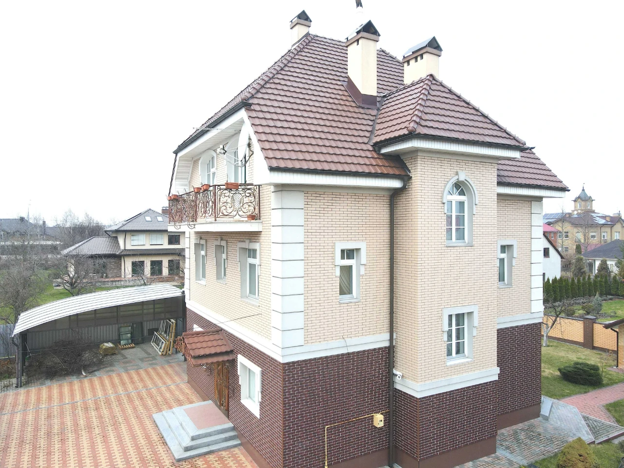 Елітний будинок 287 м² біля Межигір’я | Козяча Спина | баня