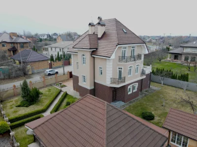 Елітний будинок 287 м² біля Межигір’я | Козяча Спина | баня