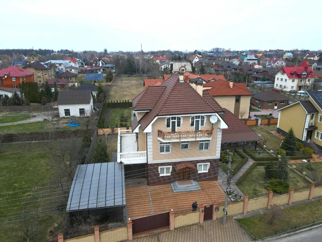 Елітний будинок 287 м² біля Межигір’я | Козяча Спина | баня