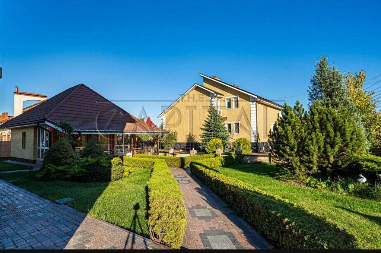 Елітний будинок 287 м² біля Межигір’я | Козяча Спина | баня