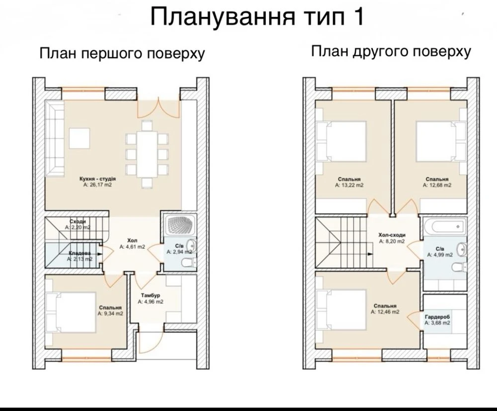 Таунхаус в лісовій частині Ірпеня Сертифікат Так