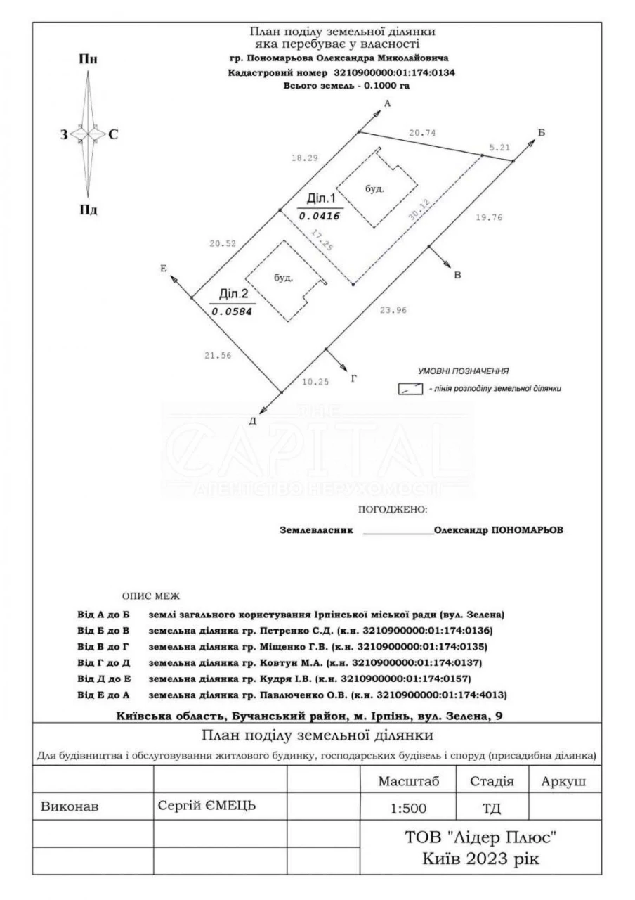 Продажа дома без ремонта ИРПЕНЬ ул Паламарчука Бучанский р-н