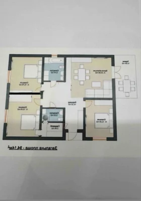 Продаж окремого будинку 95 м² | 5 соток | 3 спальні | без ко