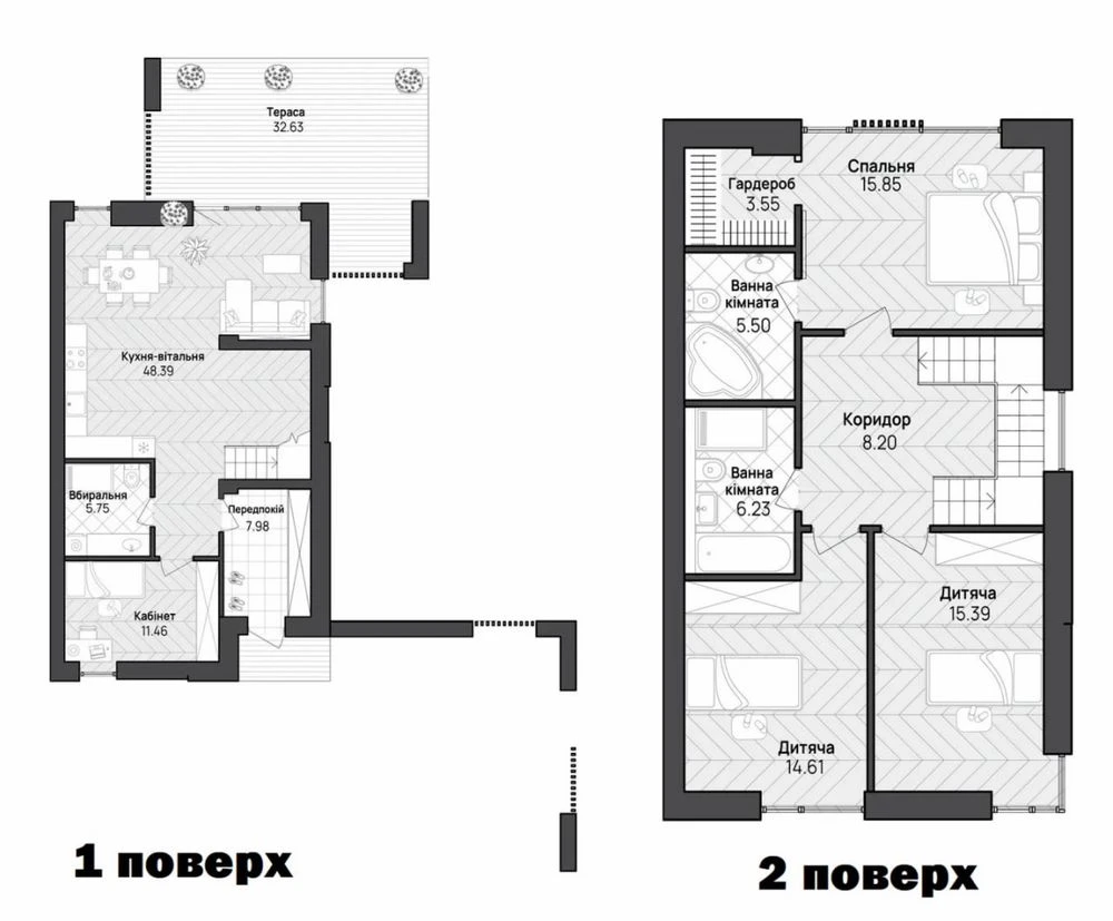 БЕЗ КОМІСІЇ, готовий дуплекс, КМ Окраса, Іпотека ТАК