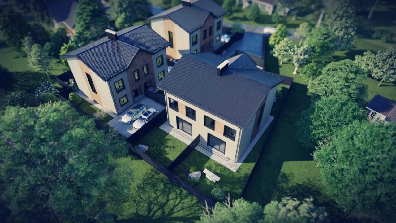 Дуплекс 95 м² + 45 м² мансарда в Ірпені