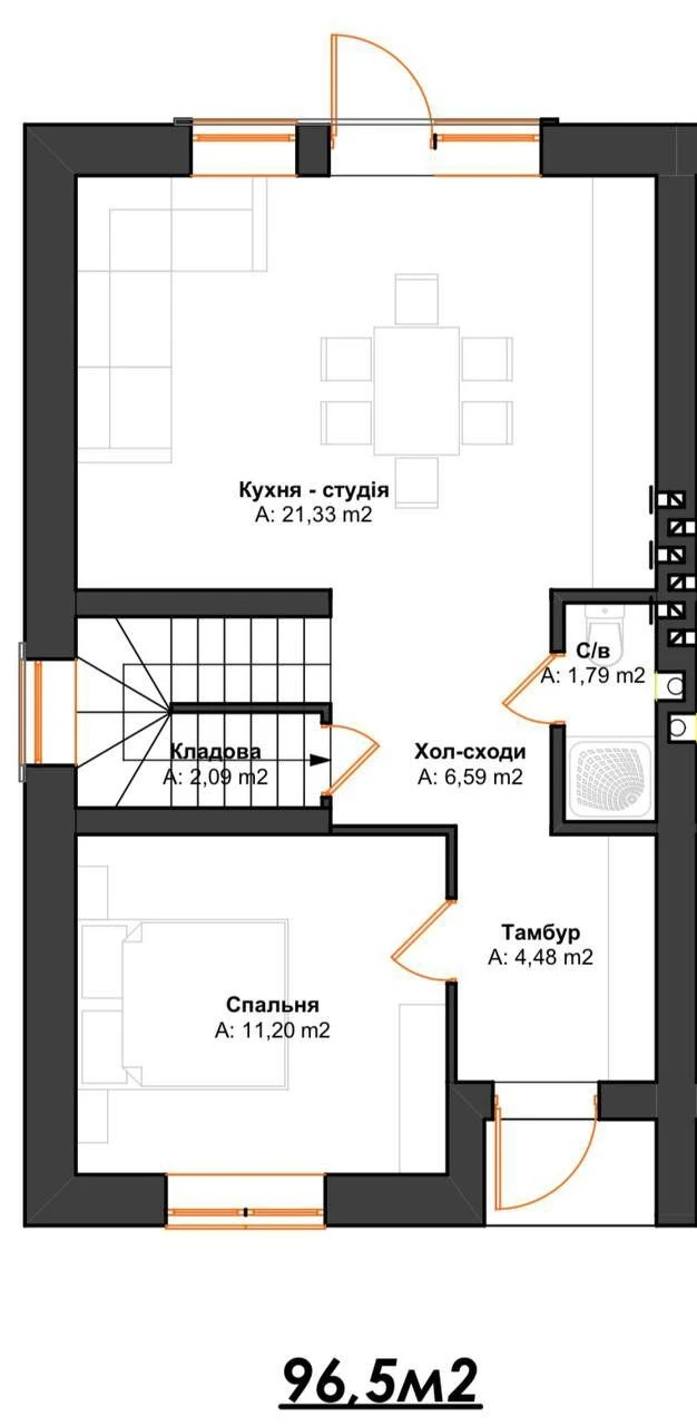 Продаж Таунхауса в Ірпені|Центральні комунікації |Газ