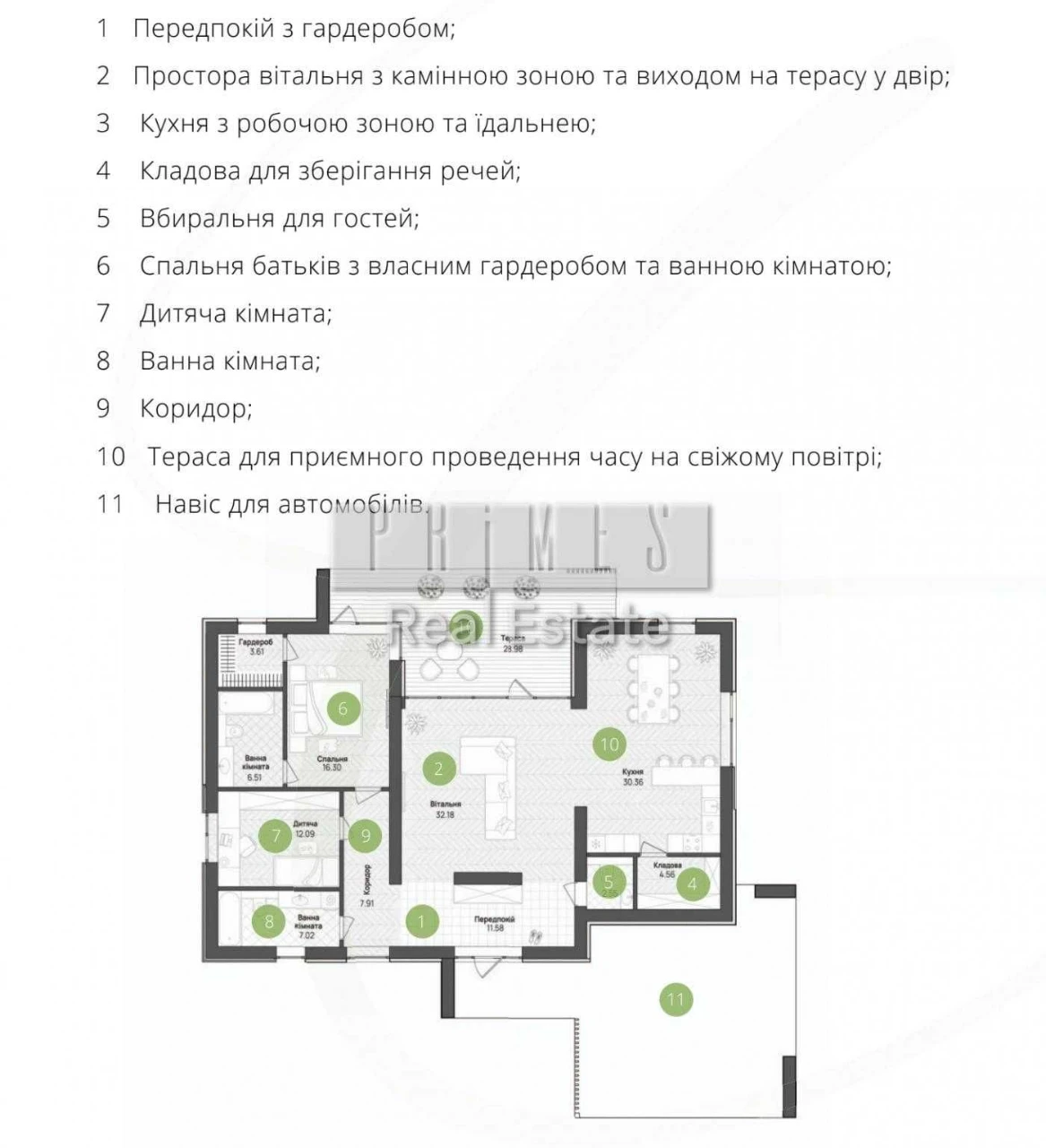 Продаж 2-кімнатного будинку без ремонту, О.Краса, Ірпінь