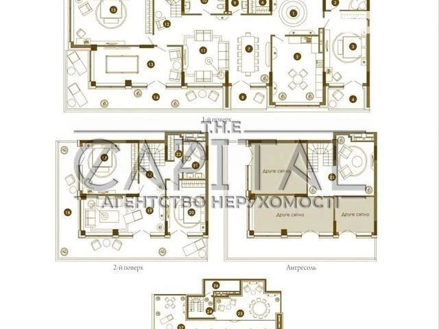 Sale of 3-room apartment 407 sq. m on Obolonskyi Avenue 26 • ID 3