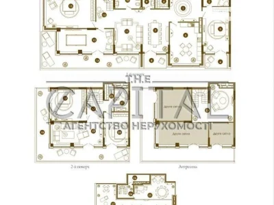 Sale of 3-room apartment 407 sq. m on Obolonskyi Avenue 26 • ID 3