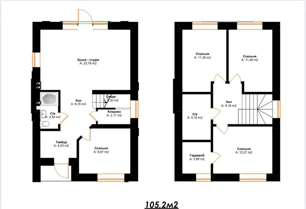 Старт продажів: будинок 105 м² на 4,5 сотка в Ірпені