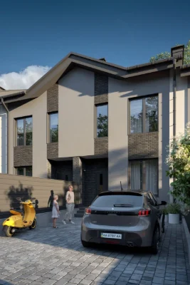 СТАРТ ПРОДАЖУ! Таунхаус та будинок, м. Ірпінь, Газове опален