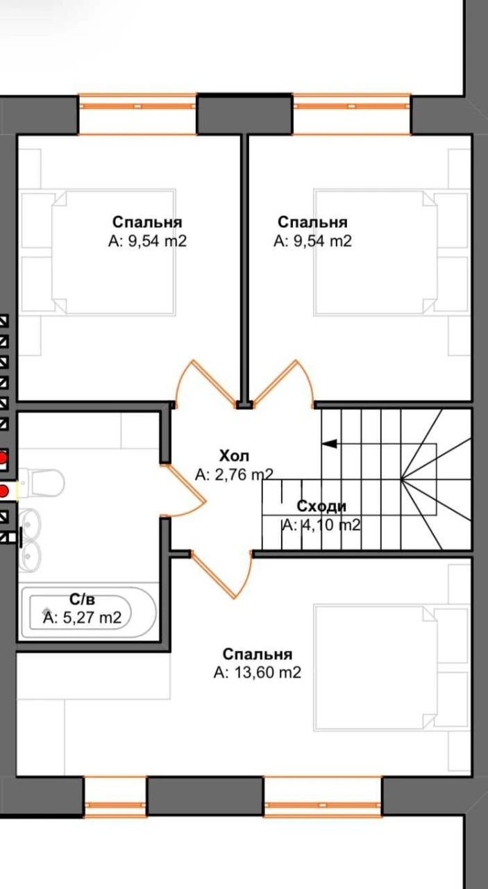 Таунхаус вже побудований під розтермінування