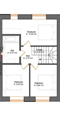 Townhouse near the central park