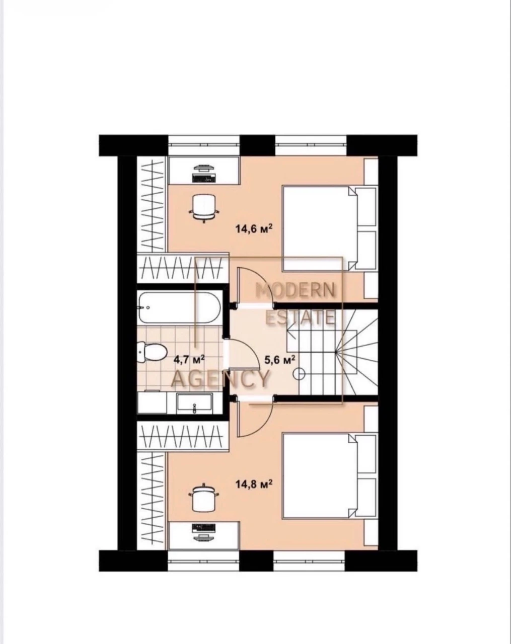 Townhouse, m. Irpin', Park Dubki. Corner, large plot