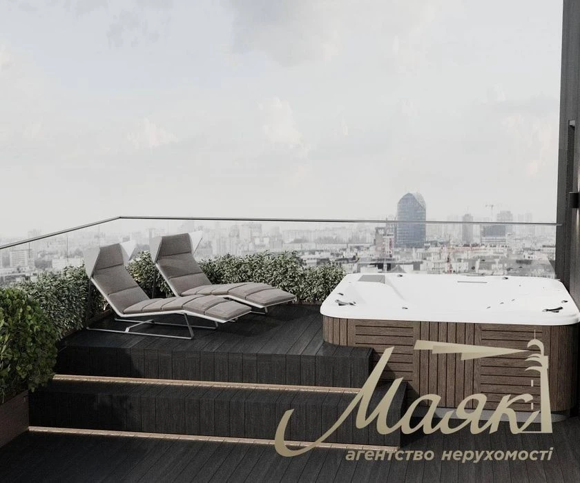 Sale of a view apartment, without renovation, 165 m2 with a terrace Fran