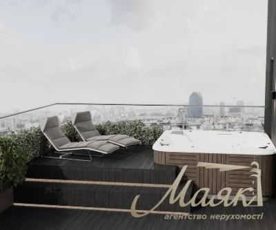 Sale of a view apartment, without renovation, 165 m2 with a terrace Fran