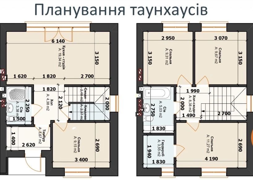 Таунхаус возле центра Ирпеня | Газ