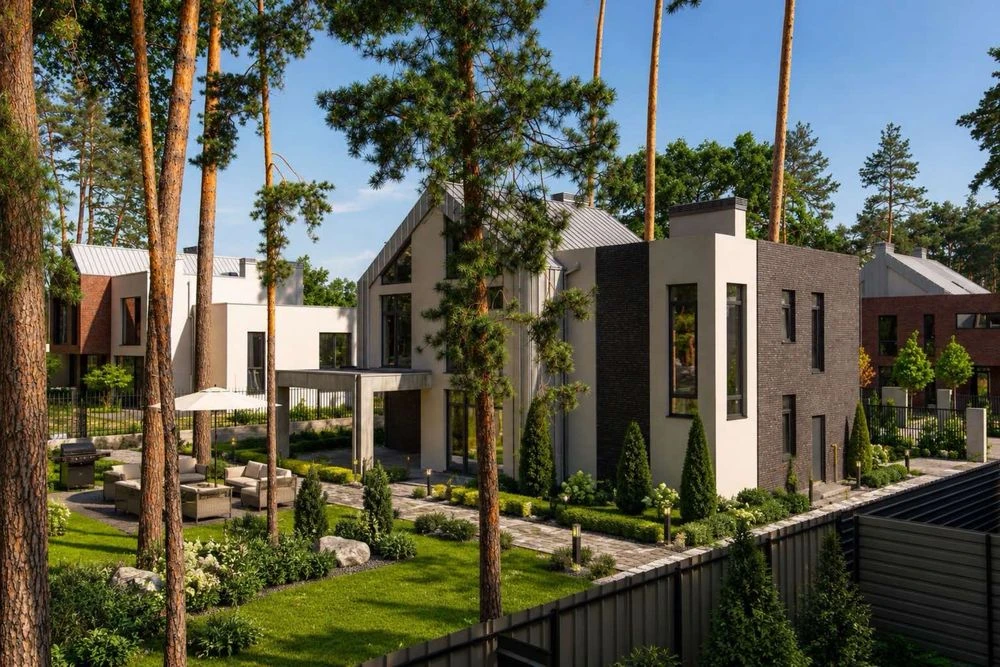 Елітний будинок в преміальному КМ «At HOME»! Ірпінь! Ліс нав