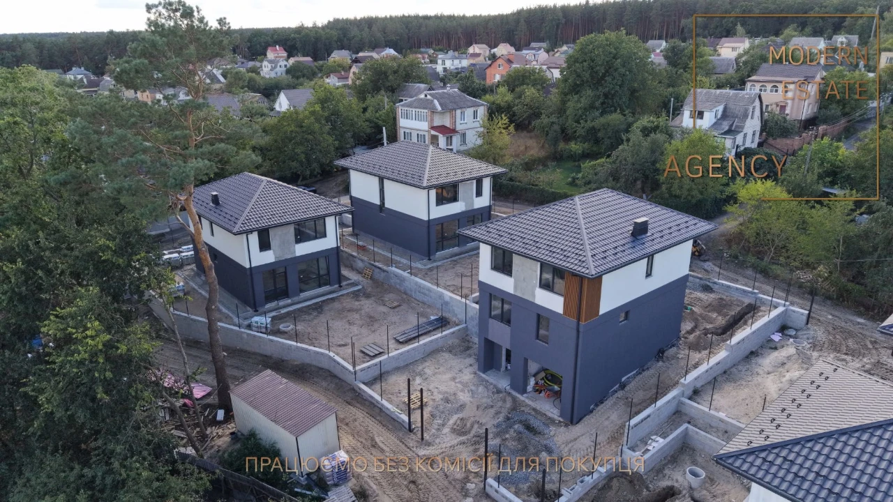 House 126 sq m + 4 acres, Irpin, Stoyanka2, 4 acres, GAS, in