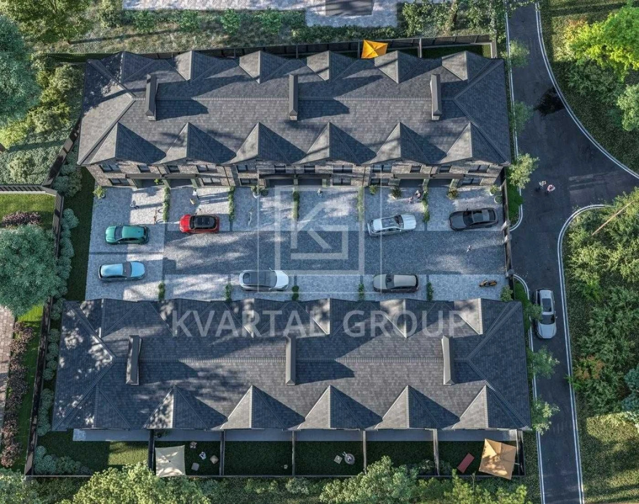 Нові таунхауси в центрі міста KM Northwood . Розтермінування