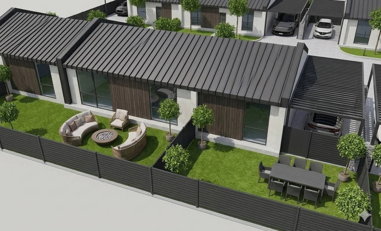 Sale of Duplexes 67m² with a plot of 2.2 acres at the price of a one-room apartment