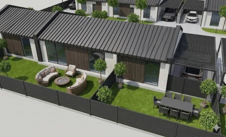 Sale of Duplexes 67m² with a plot of 2.2 acres at the price of a one-room apartment