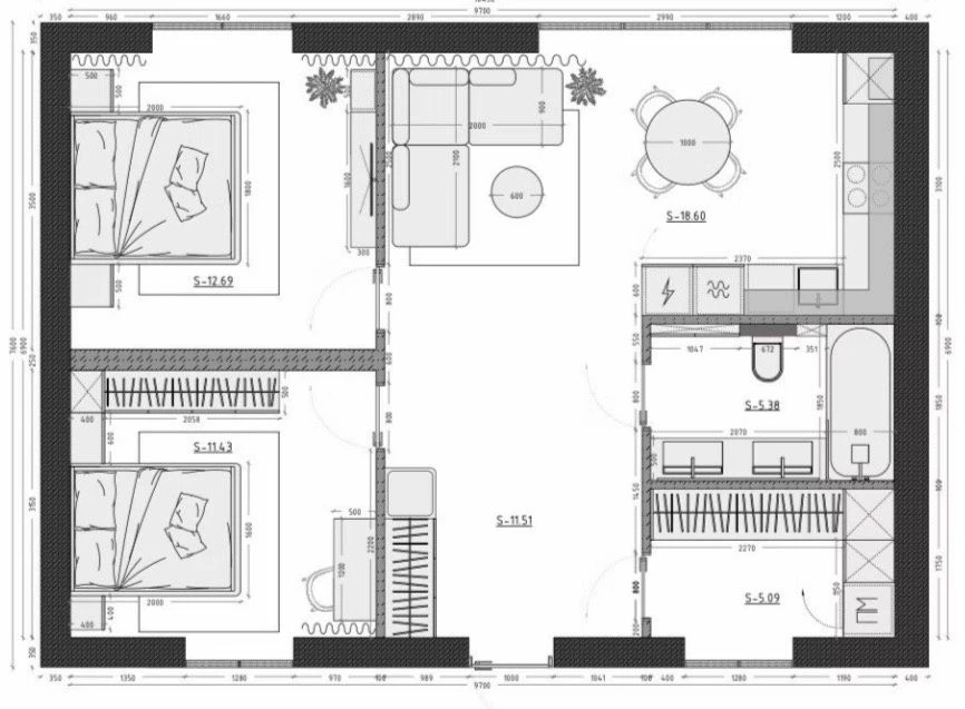 Дуплекс 67 м², з газом! Ирпень, єОселя - ДА!