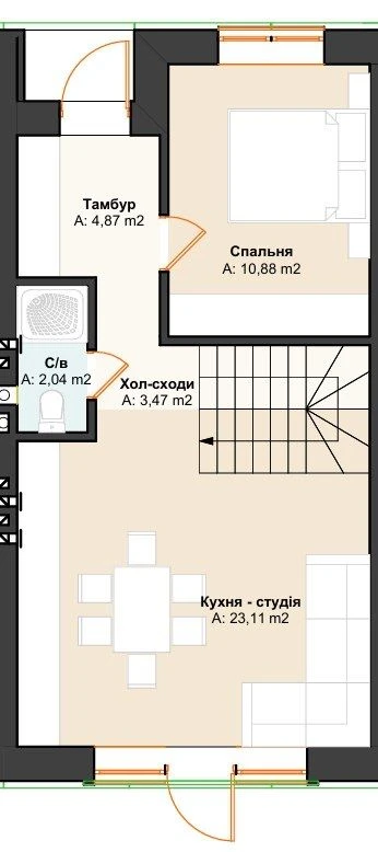 Кутовий таунхаус Ірпінь Центр Газ
