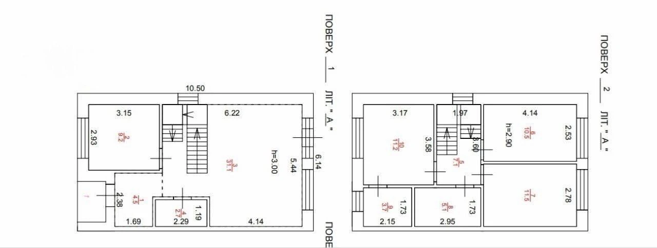 Townhouse in Irpin, 97 m², Park Nezhaika, school | gas |
