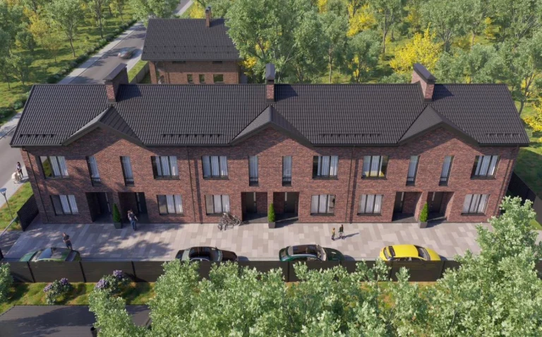 New Townhouses near Park Nezhnayko 92 sq. m, Installment Payment