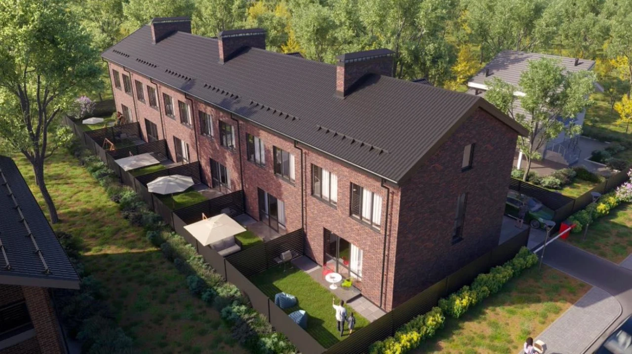 New Townhouses near Park Nezhnayko 92 sq. m, Installment Payment