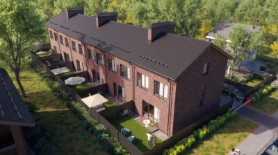 New Townhouses near Park Nezhnayko 92 sq. m, Installment Payment