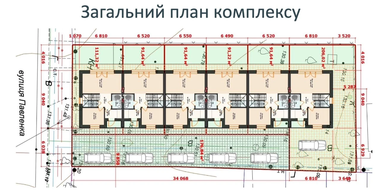 New Townhouses near Park Nezhnayko 92 sq. m, Installment Payment