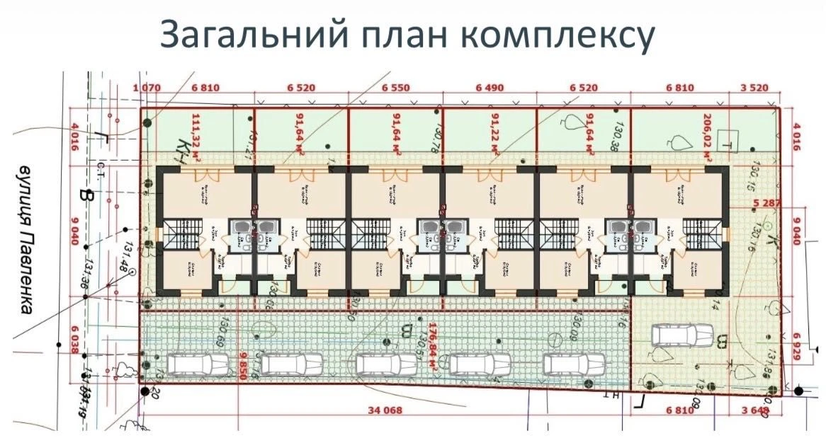 Новий таунхаус, центр города Ирпень, 92 м², стартовая продажа| ул.П