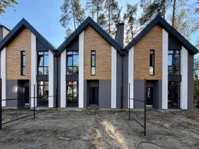 Townhouse in Irpin with good plots, 107 sq m + 2 acres, Gas, Central