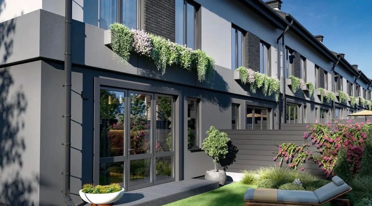 Townhouse in Irpin, 90 sq m, plot, gas, sale from developer