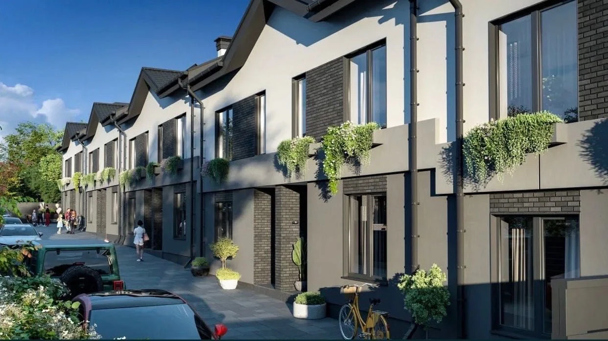 Townhouse in Irpin, 90 sq m, plot, gas, sale from developer