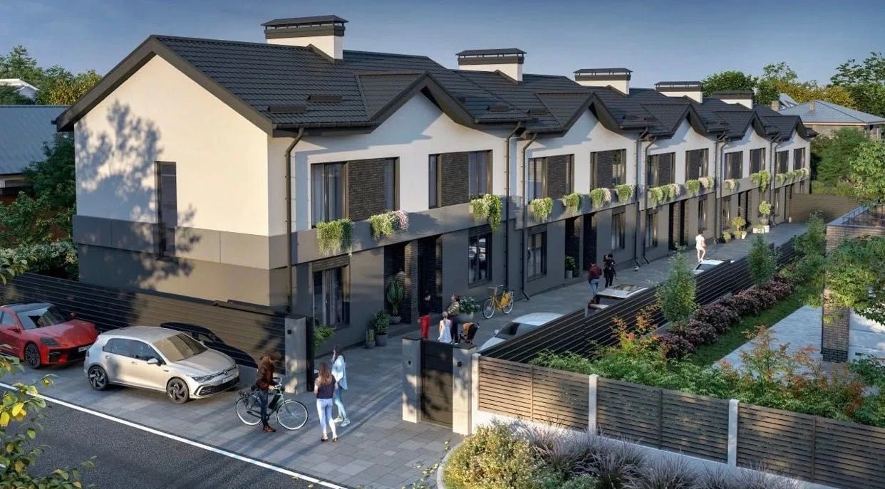 Townhouse in Irpin, 90 sq m, plot, gas, sale from developer