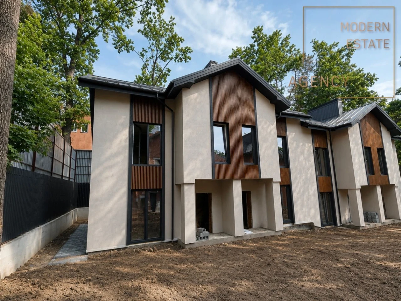 Кутовий таунхаус в м. Ірпінь, 90 м² + мансарда, 2 сотки | Парк Незнайка