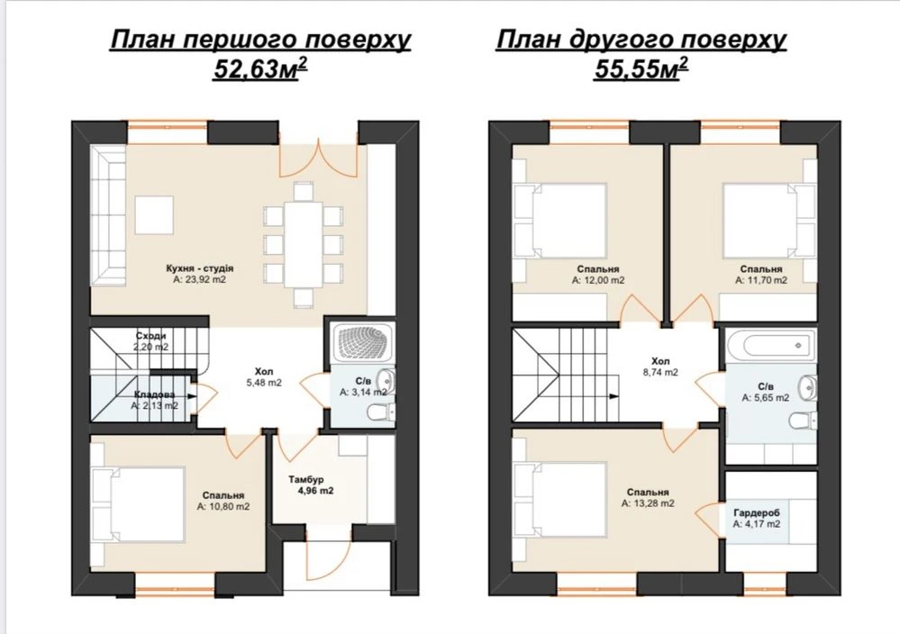 Кутовий таунхаус Ірпінь, вулиця Котляревського