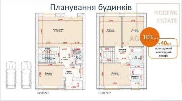 Дуплекс м.Ірпінь| центральний парк| 103 м2| мансарда 40 м2|