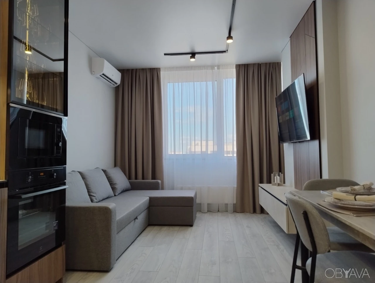 1-room apartment, 44 sq.m.