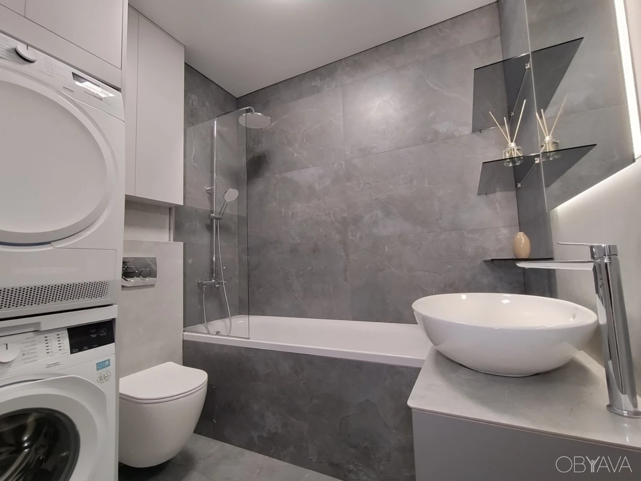 1-room apartment, 44 sq.m.